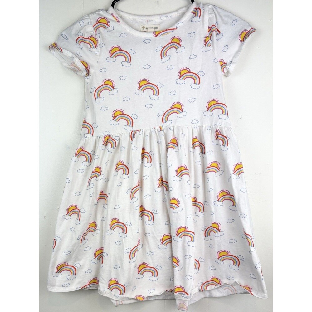 Tucker And Tate Dress 7 Girls Rainbow Sunshine Summer Casual Sundress